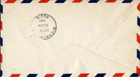 US 694 First Day Cover VF Block to Seaver