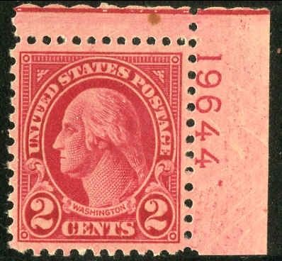 US 634a XF+/NH Plate 18644 single