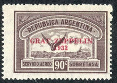 Argentina 1930 C37 F-VF LH 90c single