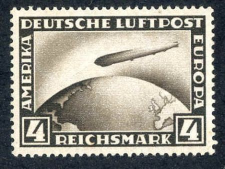 Germany 1930 C37 NH Toning spot on gum