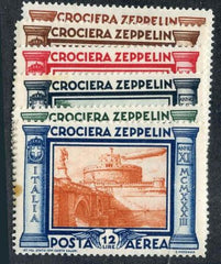 Italy 1933 C42 - C47 F-VF LH