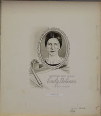 US Artmaster Scott 1436 1971 Emily Dickinson - Artwork