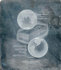 US Artmaster Scott 1439 1971 Hands Reaching for CARE - Plate