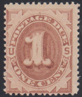 US J1 Postage Dues Ave - F NH