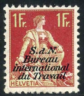 Switzerland Officials 3O22 F - VF No Gum