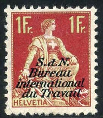 Switzerland Officials 3O22 F - VF No Gum