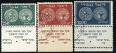 Israel 7 - 9 Tabs F - VF Used
