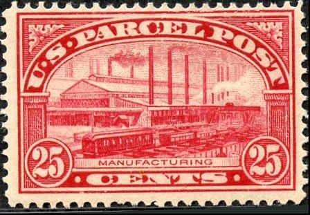 US Q09 Parcel Post F - VF NH