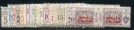 Italy Somalia Q25 - Q37 F - VF Very LH Fresh!