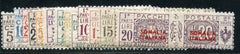 Italy Somalia Q25 - Q37 F - VF Very LH Fresh!