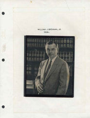 US 991 Autographed Supreme Court Justice Collection