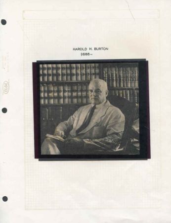 US 991 Autographed Supreme Court Justice Collection