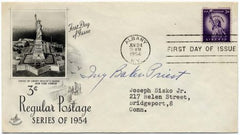 US 1035 Autographed Cover, Ivy Baker Priest, US Treasurer