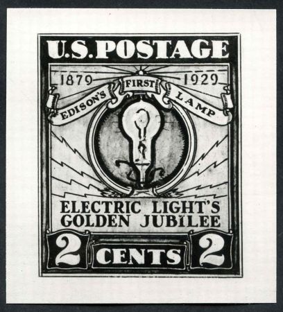 US 654 Photo Essay, Edison's First Lamp