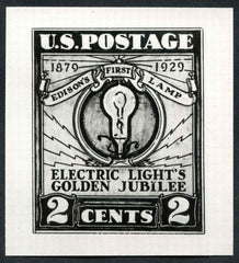 US 654 Photo Essay, Edison's First Lamp
