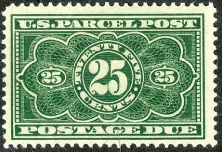 US JQ5 Parcel Post Postage Dues H VF Single