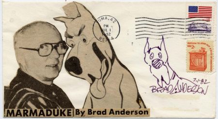 US 1893 Autographed Cover, Brad Anderson