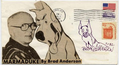 US 1893 Autographed Cover, Brad Anderson