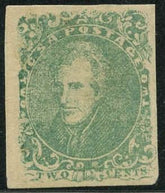US Back Of Book - Confederate States of America 3 VF - XF/OG, tiny thin spot cv $1,250