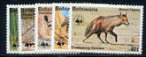 World Wildlife Fund 1977 Botswana 182 - 186 Diminishing species