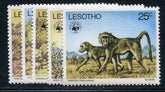 World Wildlife Fund 1977 Lesotho 228 - 232 Animals