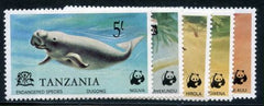 World Wildlife Fund 1977 Tanzania 82 - 86 Endangered Species