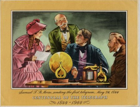 US 924 Program & Menu Floder for theTelegraph Cen.