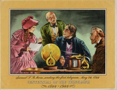 US 924 Program & Menu Floder for theTelegraph Cen.