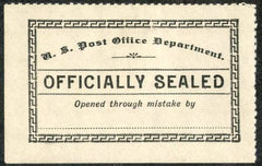 US LOX11f Post Office Seal VF H