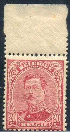 Belgium 114 Red Color Error F - VF NH