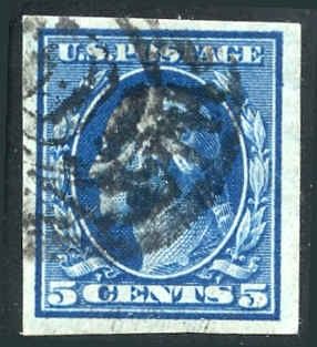 US 347 Washington / Franklin VF + Used cv $37.50