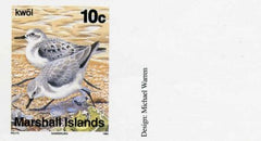 Marshall Is. 348, Birds 10c Sanderling