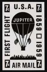US C54 Balloon Jupiter Photo Essay, 1959 Airmail