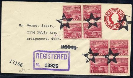 US Colorado, Pueblo 681, U429 Fancy Cancel Cover, Star