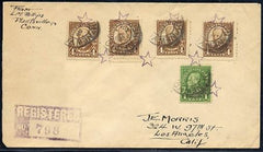 US Connecticut, Plantsville Fancy Cancel Cover, Star