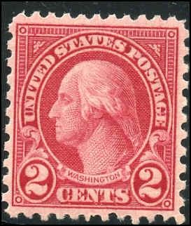 US 579 VF - XF NH, Natural irregular perfs at bottom