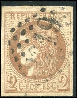 France 39 var XF Used 2 cent