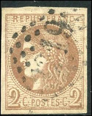 France 39 var XF Used 2 cent