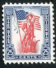 US S7 Savings Stamp F - VF NH