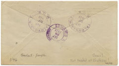US New York, Talcville 623 Fancy Cancel Cover, Camel