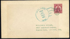 US Indiana, Ireland 680 Fancy Cancel Cover, St. Patricks Day