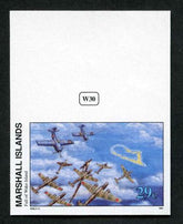 Marshall Is. 296 Imperf, Fall of Wake Island, WWll