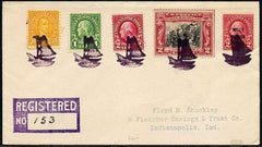 US Kentucky, Boat 632, 634, 642, 646, 657 Fancy Cancel Cover, Boat