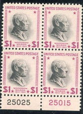 US 832g F - VF NH PF Cert 496728