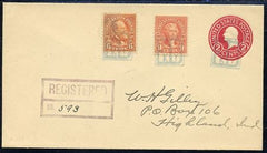 US Kentucky, Ed 638, 641, U429 Fancy Cancel Cover, Ed in box