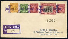 US Ohio, Dawn 632, 634, 642 , 651, 680 Fancy Cancel Cover, Maltese Cross