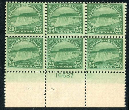 US 568 Fine NH Gum Skips cv $425