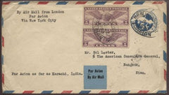US 1930 UC1 and C12 to Siam