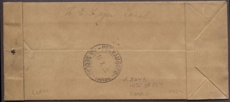 Germany 1935 C35 on 14th South American flight S.324B