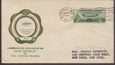 US 1933 C18 FDC Chicago flight, special delivery